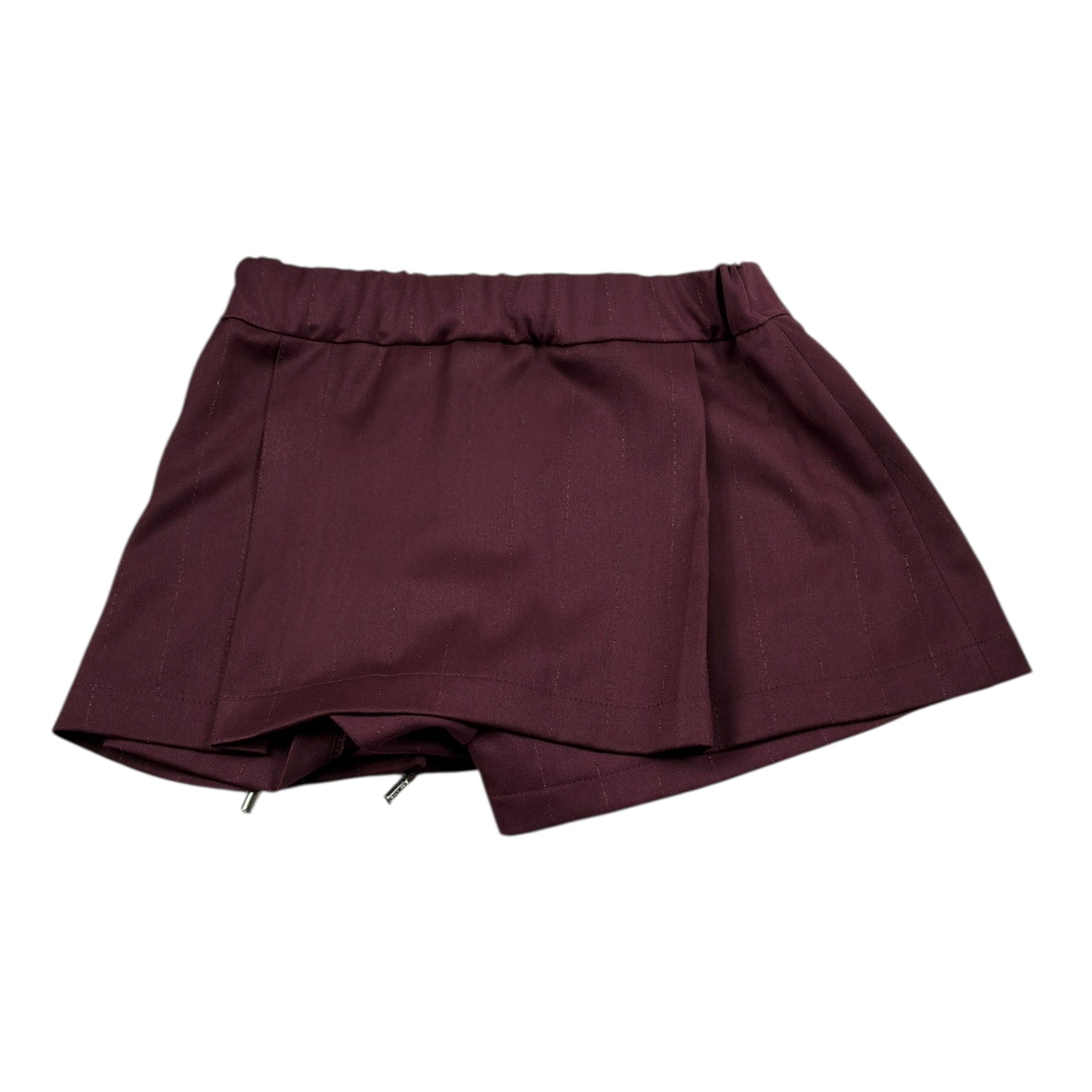So Twee By Miss Grant Short tinta unita con Elastico In Vita Bordeaux per Bambina ST0123 BORDEAUX SO TWEE BY MISS GRANT 