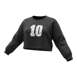 So Twee By Miss Grant Felpa tinta unita con Ricami Nero per Bambina ST0163 NERO SO TWEE BY MISS GRANT 