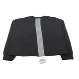 So Twee By Miss Grant Felpa tinta unita con Ricami Nero per Bambina ST0163X NERO SO TWEE BY MISS GRANT 