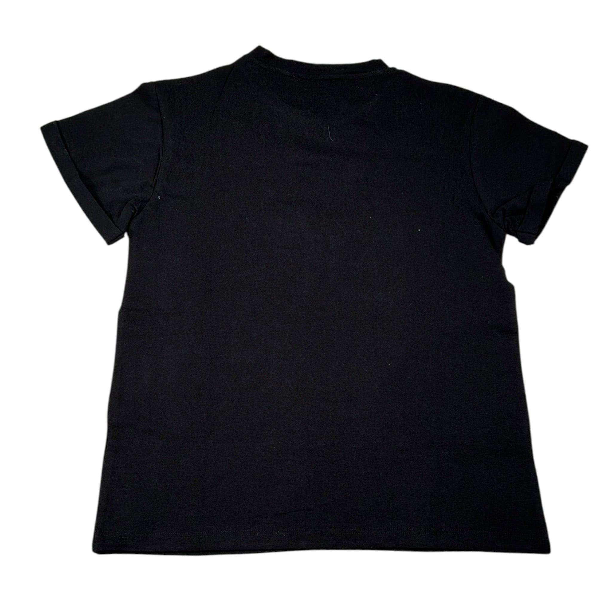 So Twee By Miss Grant T-Shirt tinta unita con Ricami Nero per Bambina ST0184 NERO SO TWEE BY MISS GRANT 