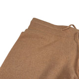 Solocascmir Pantalone tinta unita con Elastico In Vita Cammello per Bambina CS152 CAMMELLO SOLOCASCMIR 