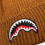 Sprayground Cappello tinta unita con Logo Cammello per Bambino SP15011BROWN CAMMELLO SPRAYGROUND 