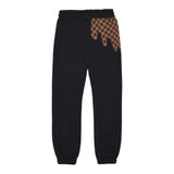 Sprayground Pantalone Tuta tinta unita con Stampa Nero per Bambino SPY1266G NERO SPRAYGROUND 