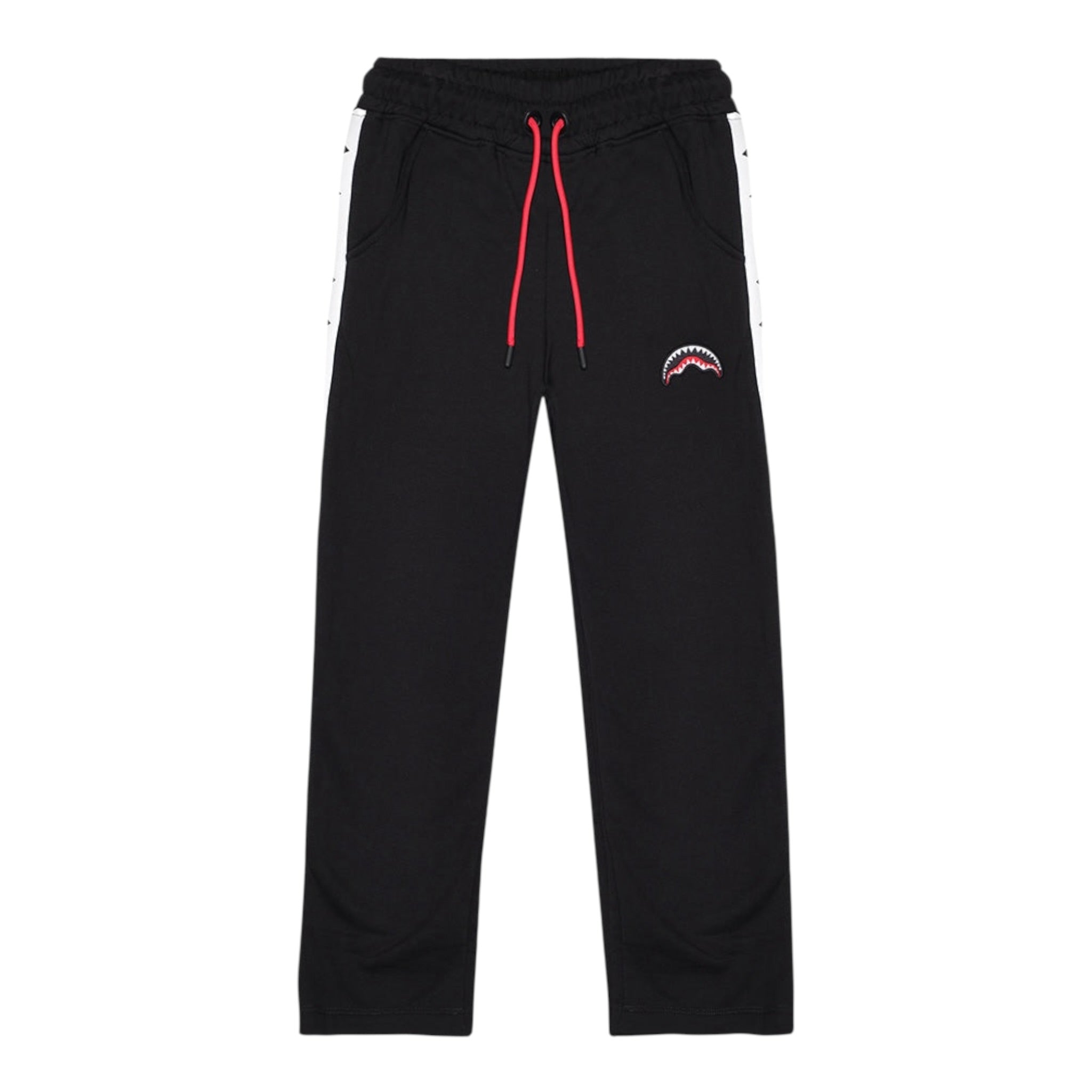 Sprayground Pantalone tinta unita con Stampa Nero per Bambino SPY1323G NERO SPRAYGROUND 