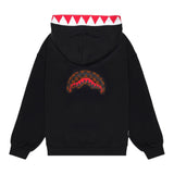 Sprayground Felpa tinta unita con Cappuccio Nero per Bambino SPY1363GBLK NERO SPRAYGROUND 