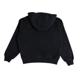 Sprayground Felpa tinta unita con Zip E Cappuccio Nero per Bambino SPY1369GBLK NERO SPRAYGROUND 