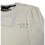 Starter Shirt Girocollo tinta unita con Logo Beige per Bambino 3288 BEIGE STARTER 