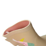 Stella Mccartney Stivali tinta unita In Gomma con Stampa Rosa per Bambina TT0A96 ROSA STELLA McCARTNEY 