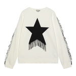 Stella Mccartney Felpa Girocollo tinta unita con Stampa Bianco per Bambina TV4D00 BIANCO STELLA McCARTNEY 