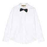 Stella Mccartney Camicia Manica Lunga tinta unita con Papillon Bianco per Bambino TV5P20 BIANCO STELLA McCARTNEY 