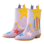 Stella Mccartney Stivali Camperos Stampa Fantasia Lilla per Bambina TW0C06X LILLA STELLA McCARTNEY 