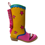 Stella Mccartney Stivali Bicolore Modello Texani Giallo per Bambina TX0B36 GIALLO STELLA McCARTNEY 