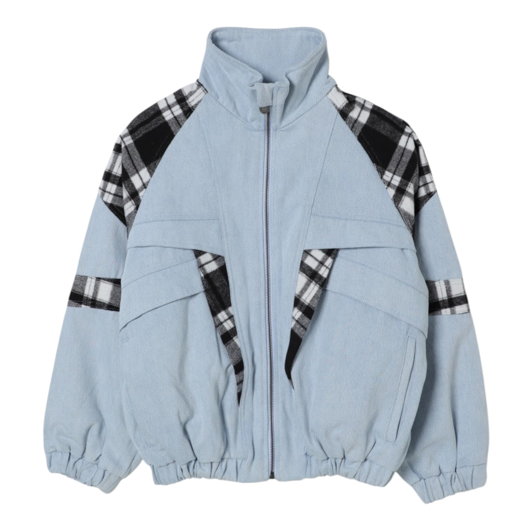Stella Mccartney Giubbino tinta unita In Denim Azzurro per Bambino TX2C27 AZZURRO STELLA McCARTNEY 
