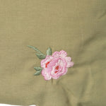 Stella Mccartney Giubbino tinta unita con Cappuccio E Ricami Verde per Bambina TX2C7 VERDE STELLA McCARTNEY 