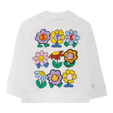Stella Mccartney Felpa Chiusa Girocollo tinta unita Bianco per Neonata TX4000X BIANCO STELLA McCARTNEY 