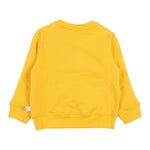 Stella Mccartney Felpa Chiusa Girocollo tinta unita con Stampe Giallo per Neonato TX4530 GIALLO STELLA McCARTNEY 