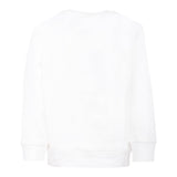 Stella Mccartney Felpa Chiusa Girocollo tinta unita con Stampe Panna per Bambina TX4A30X PANNA STELLA McCARTNEY 