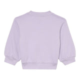 Stella Mccartney Felpa Chiusa Girocollo tinta unita con Stampe Lilla per Bambina TX4A60 LILLA STELLA McCARTNEY 
