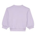 Stella Mccartney Felpa Chiusa Girocollo tinta unita con Stampe Lilla per Bambina TX4A60X LILLA STELLA McCARTNEY 