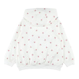 Stella Mccartney Felpa Chiusa con Cappuccio tinta unita con Stampe Panna per Bambina TX4C60X PANNA STELLA McCARTNEY 