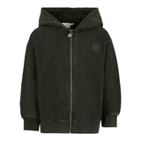 Stella Mccartney Felpa con Zip E Cappuccio tinta unita Nero per Bambino TX4R60 NERO STELLA McCARTNEY 