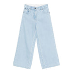 Stella Mccartney Jeans tinta unita Modello Palazzo Azzurro per Bambina TX6A00 AZZURRO STELLA McCARTNEY 