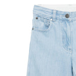 Stella Mccartney Jeans tinta unita Modello Palazzo Azzurro per Bambina TX6A00X AZZURRO STELLA McCARTNEY 