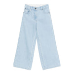Stella Mccartney Jeans tinta unita Modello Palazzo Azzurro per Bambina TX6A00X AZZURRO STELLA McCARTNEY 