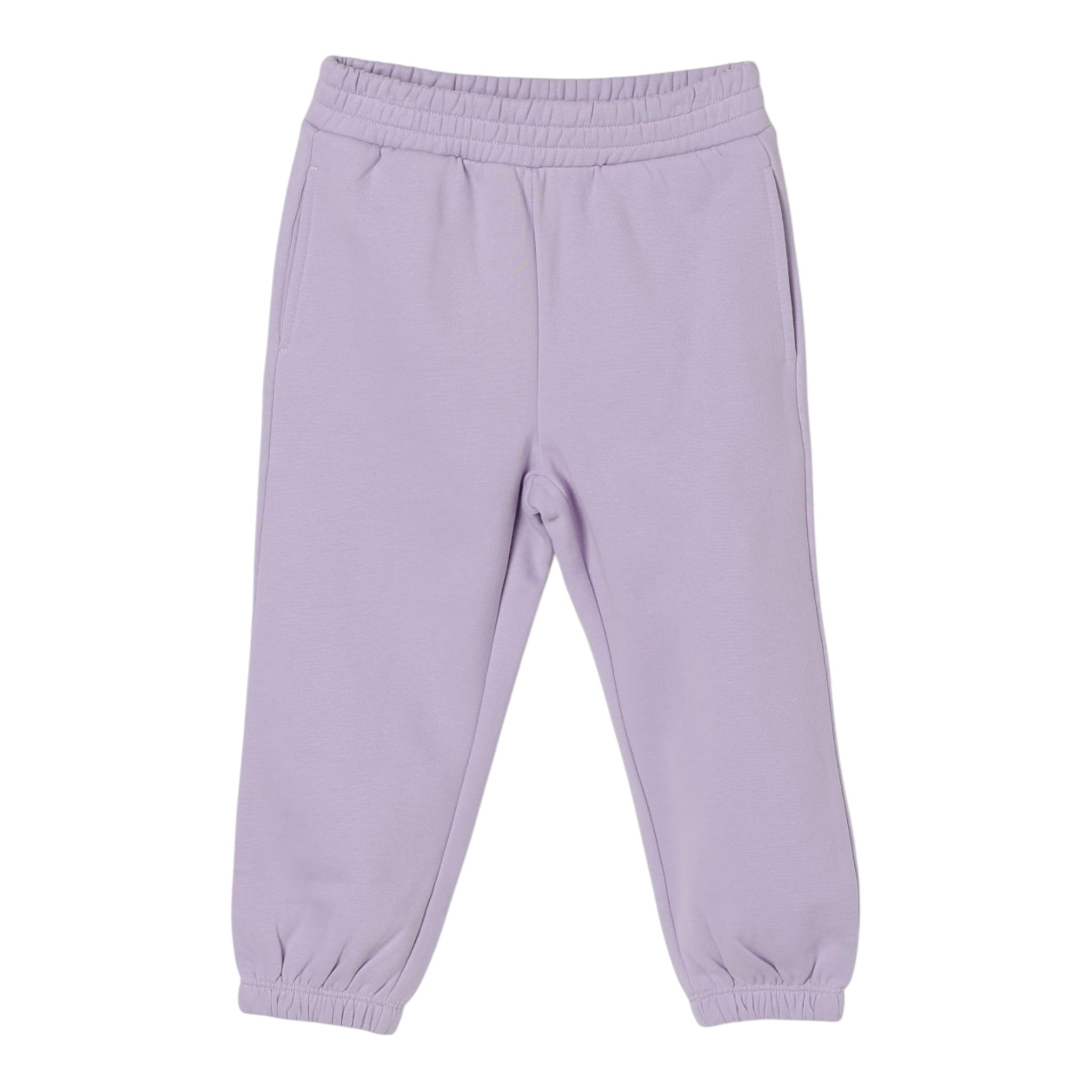 Stella Mccartney Pantalone Tuta tinta unita con Logo Lilla per Bambina TX6A80 LILLA STELLA McCARTNEY 