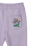 Stella Mccartney Pantalone Tuta tinta unita con Logo Lilla per Bambina TX6A80 LILLA STELLA McCARTNEY 