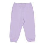 Stella Mccartney Pantalone Tuta tinta unita con Logo Lilla per Bambina TX6A80X LILLA STELLA McCARTNEY 