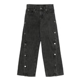 Stella Mccartney Jeans tinta unita Modello Palazzo Nero per Bambina TX6D40 NERO STELLA McCARTNEY 