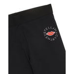 Stella Mccartney Leggins tinta unita con Logo Nero per Bambina TX6E40X NERO STELLA McCARTNEY 