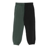 Stella Mccartney Pantalone Tuta Bicolore Verde/Nero per Bambino TX6R50 VERDE/NERO STELLA McCARTNEY 