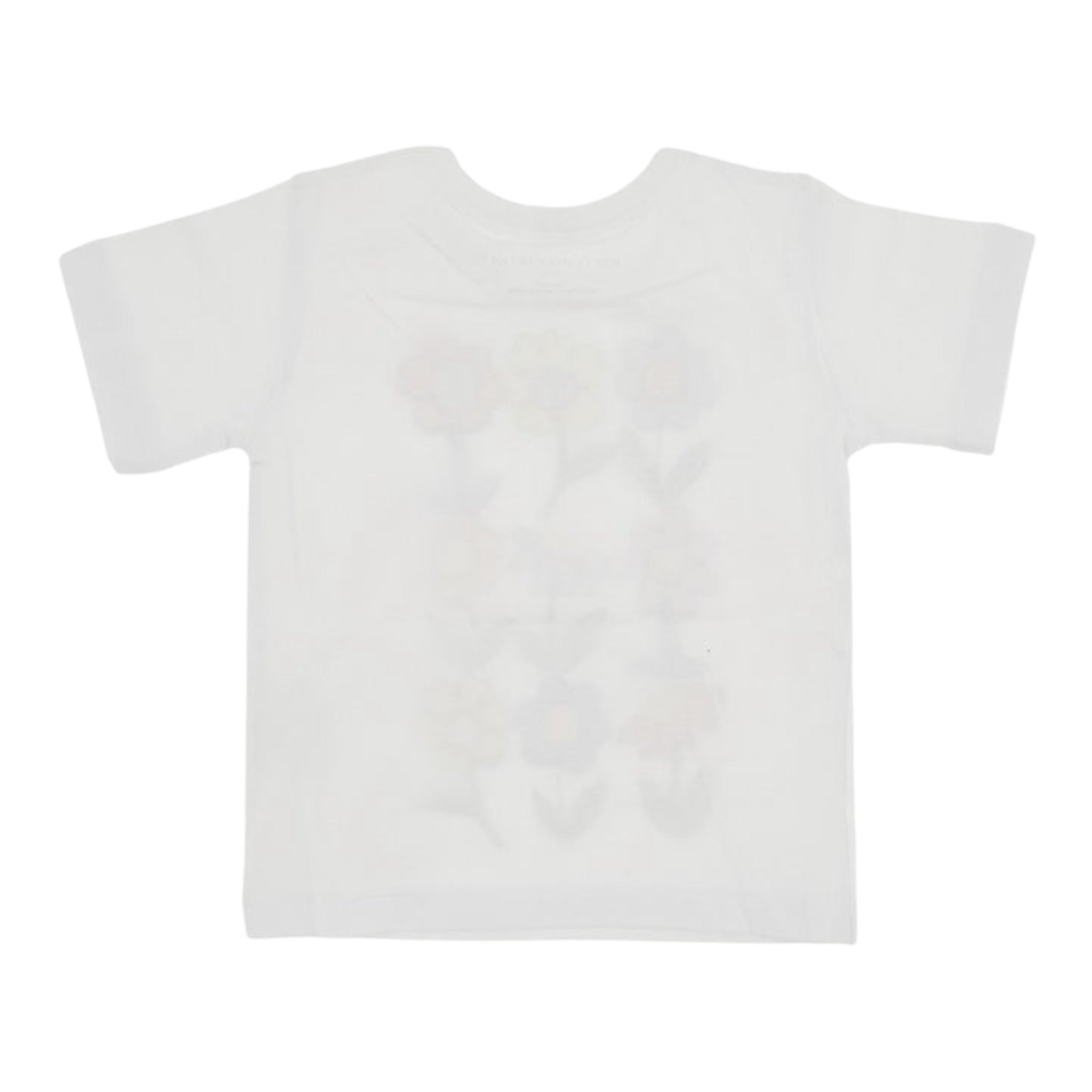 Stella Mccartney T-Shirt Girocollo tinta unita con Stampe Bianco per Bambina TX8A61 BIANCO STELLA McCARTNEY 