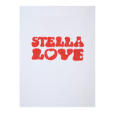 Stella Mccartney T-Shirt Girocollo tinta unita con Stampe Bianco per Bambina TX8C11 BIANCO STELLA McCARTNEY 