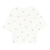 Stella Mccartney T-Shirt Girocollo tinta unita con Stampe Bianco per Bambina TX8C61XX BIANCO STELLA McCARTNEY 