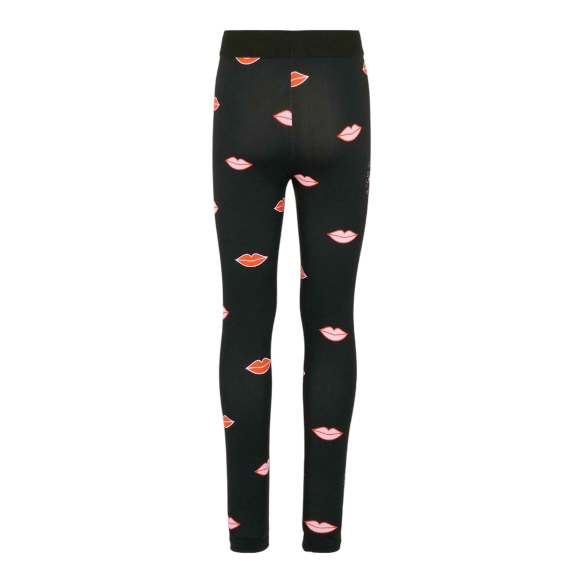 Stella Mccartney Leggins tinta unita con Stampe Nero per Bambina TX6E50 NERO STELLA McCARTNEY 