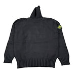 Stone Island Maglia Collo Alto tinta unita Nero per Bambino 7916504 NERO STONE ISLAND 