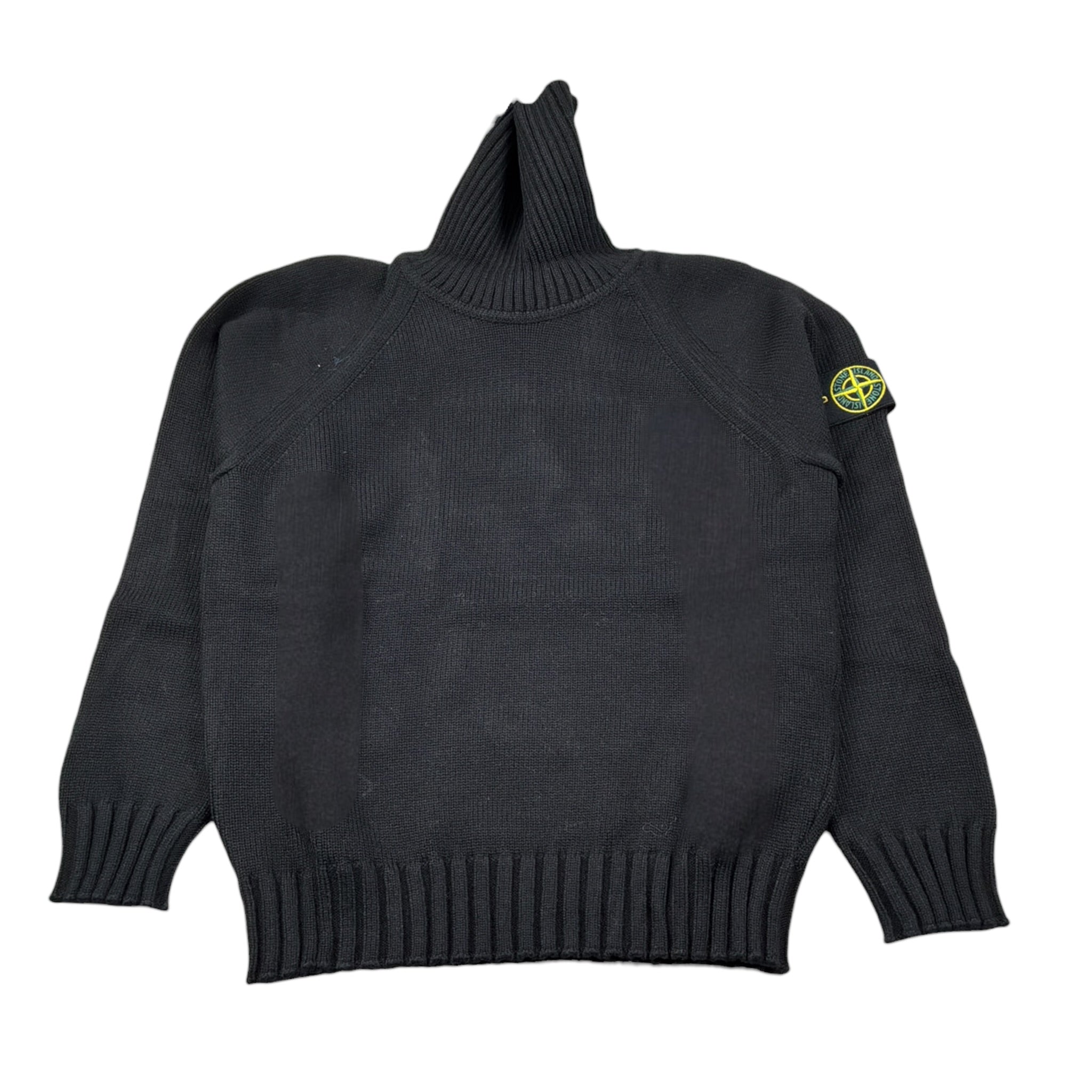 Stone Island Maglia Collo Alto tinta unita Nero per Bambino 7916504 NERO STONE ISLAND 