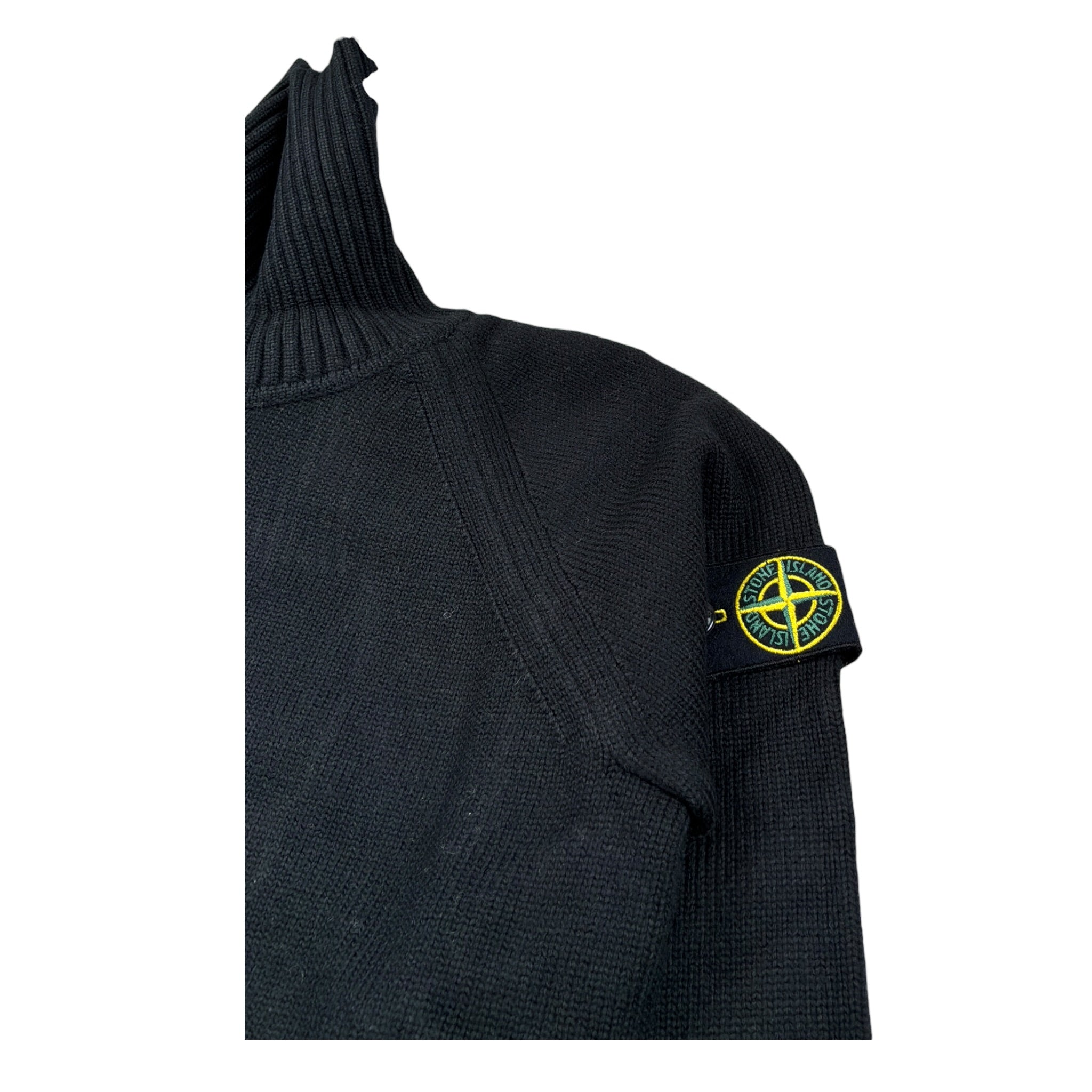 Stone Island Maglia Collo Alto tinta unita Nero per Bambino 7916504 NERO STONE ISLAND 
