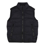 Stone Island Giubbino Smanicato tinta unita con Zip Nero per Bambino 8116G0328 NERO STONE ISLAND 