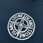 Stone Island T-Shirt tinta unita con Logo Blu per Bambino K2S162100008 BLU STONE ISLAND 