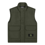 Stone Island Giubbino tinta unita Smanicato Verde per Bambino K2S16G100004 VERDE STONE ISLAND 