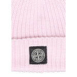 Stone Island Cappello tinta unita con Logo Rosa per Bambino K2S16N100003 ROSA STONE ISLAND 