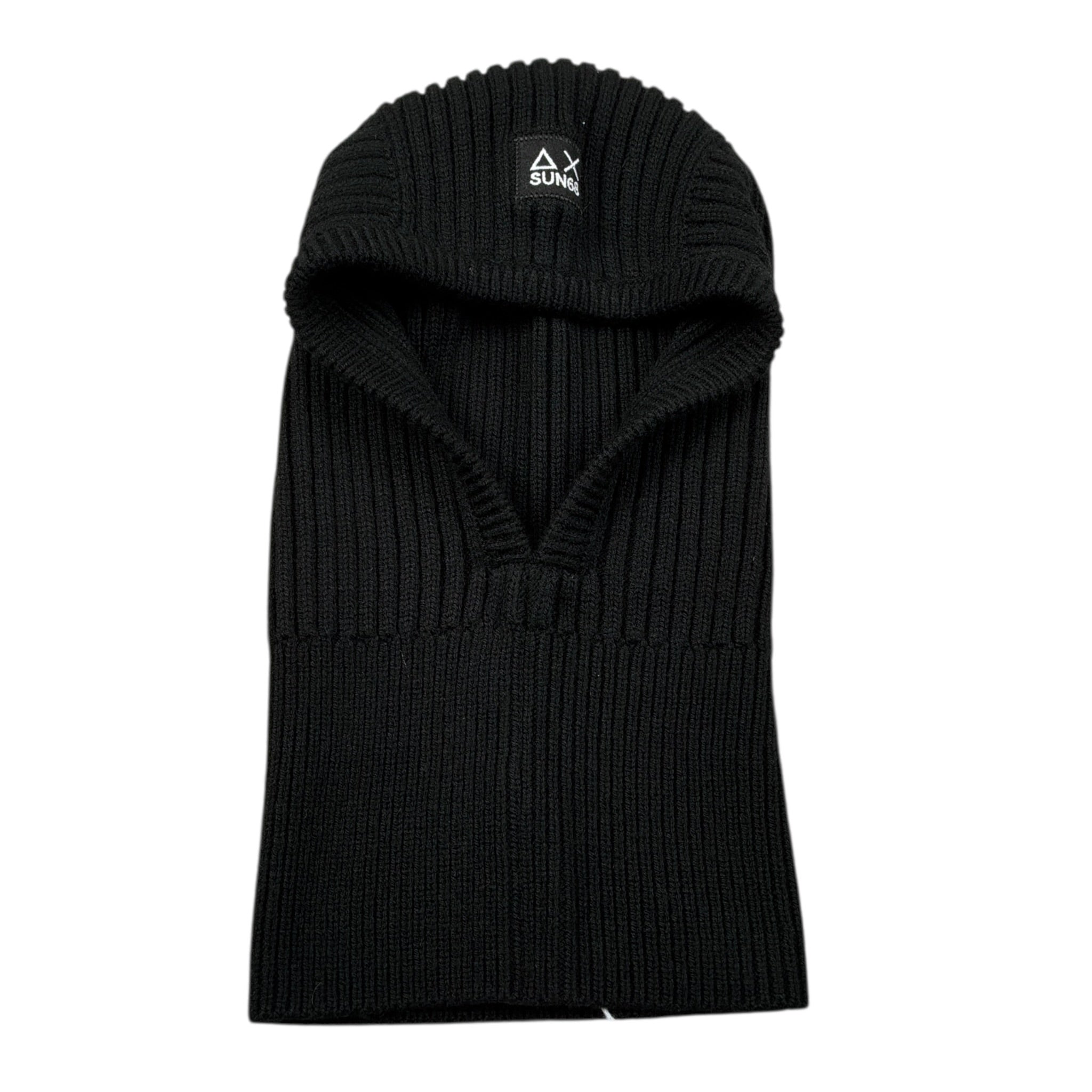 Sun68 Balaclava tinta unita Nero per Bambino C45308 NERO SUN68 