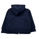 Sun68 Felpa con Zip E Cappuccio tinta unita Blu per Neonato F45302 BLU SUN68 