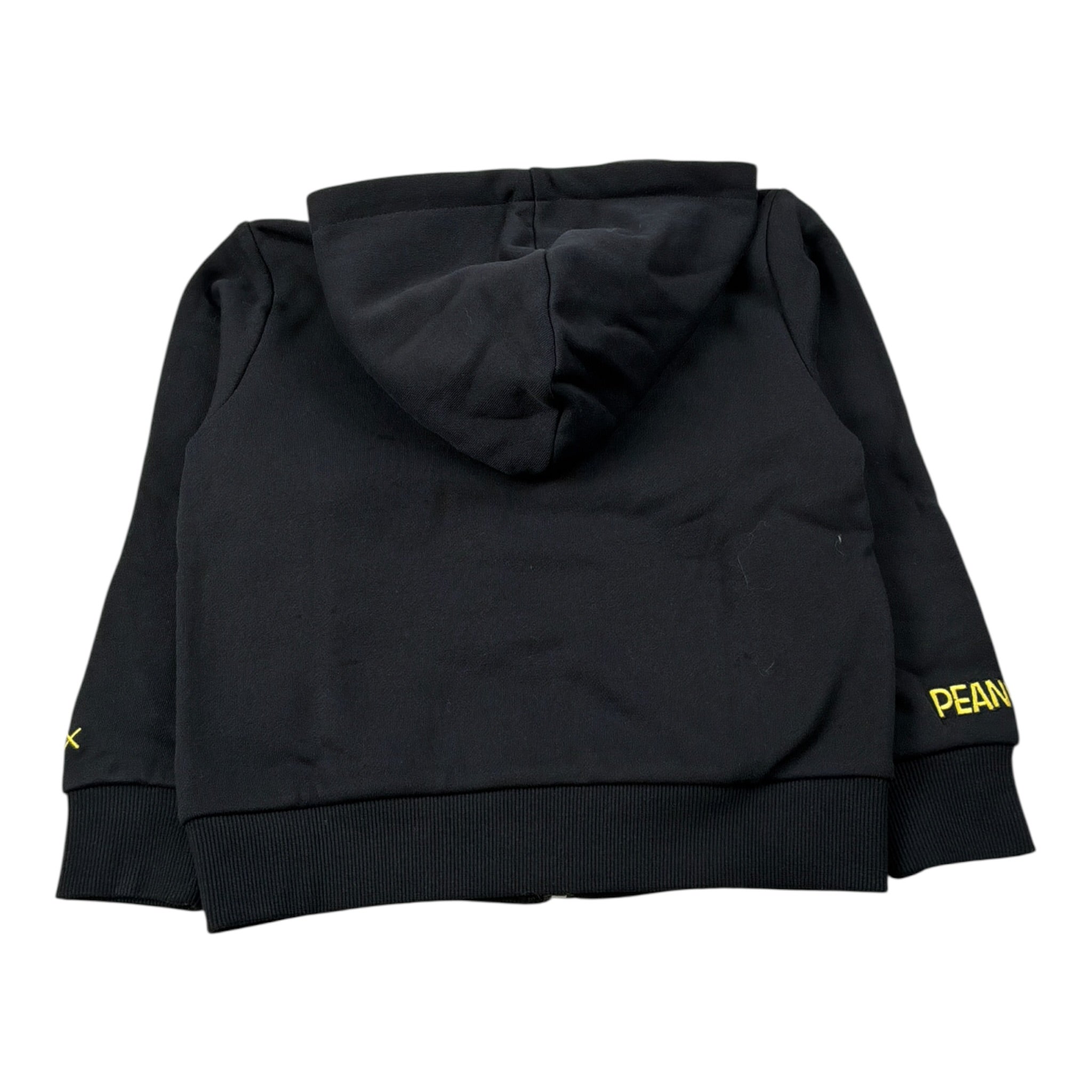 Sun68 Felpa Xon Zip E Cappuccio tinta unita Nero per Bambino F45323 NERO SUN68 