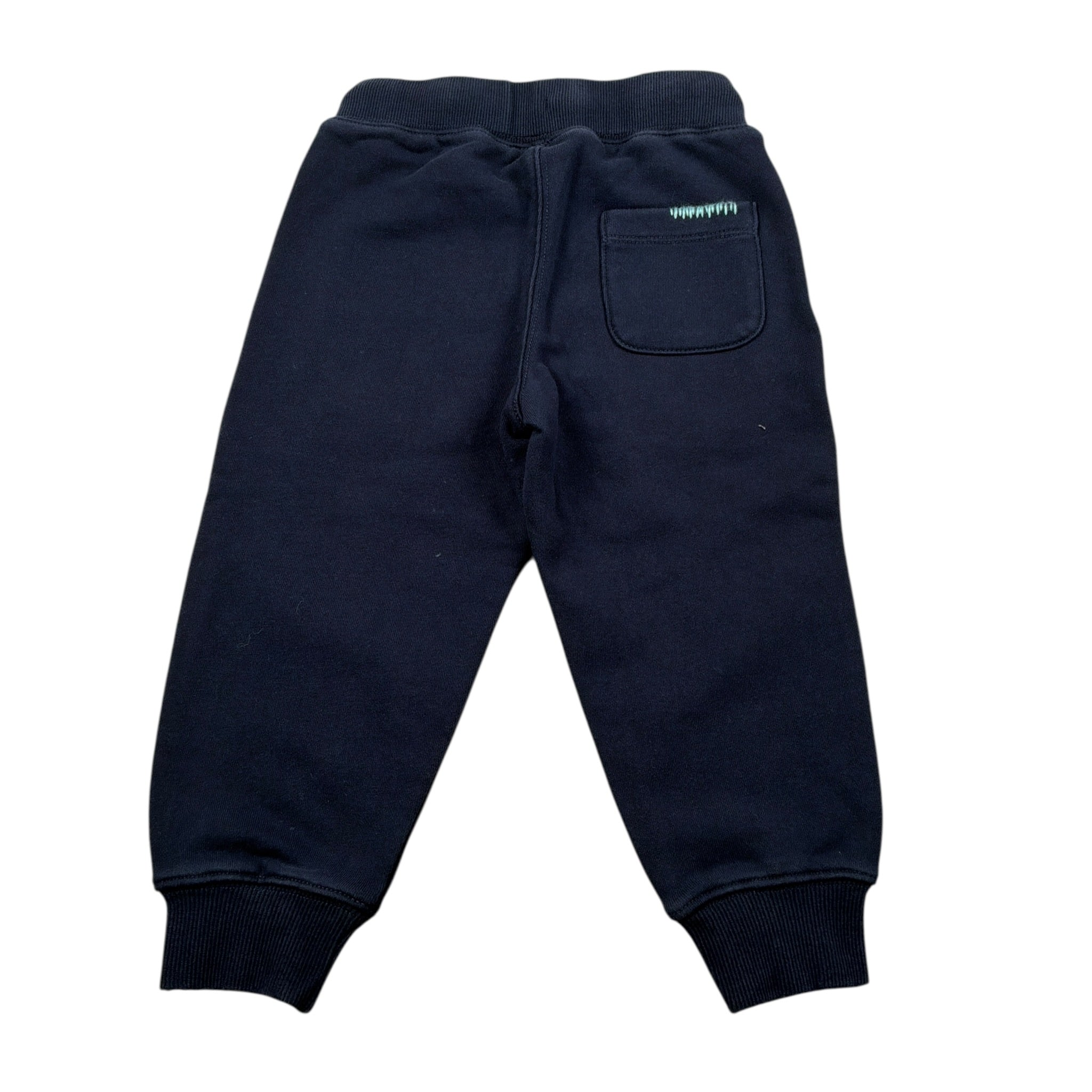 Sun68 Pantalone Tuta Tinta Uita con Logo Blu per Neonato F45352N BLU SUN68 