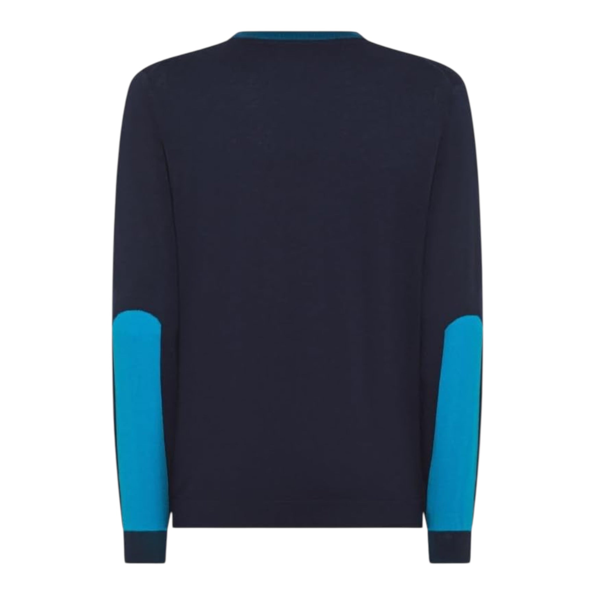 Sun68 Maglia tinta unita con Logo Blu per Bambino K41312 BLU SUN68 